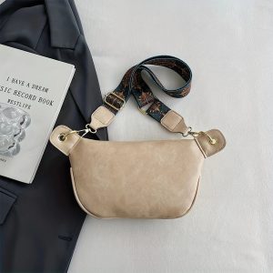 Sac bandoulière bohème tricot large texture